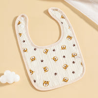 Pure Cotton Six-layer Gauze Baby U-shaped Bib