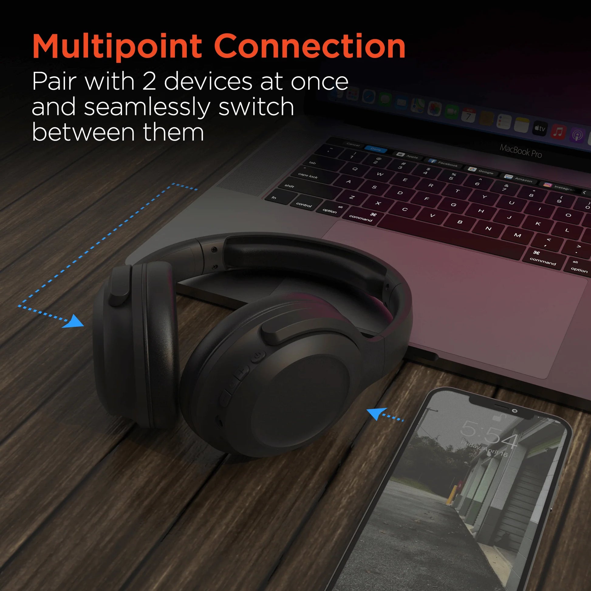 Hypergear Stealth2 ANC Wireless Headphones