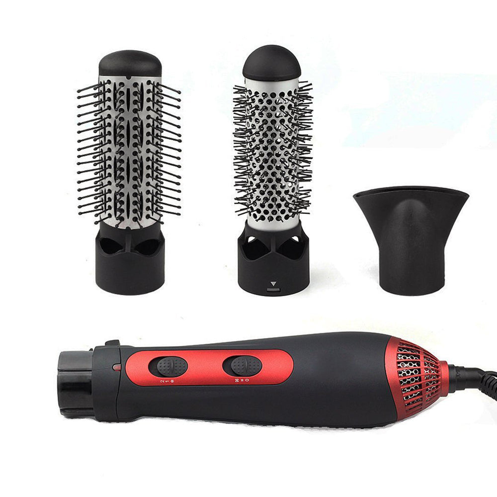 Hair Dryer Machine 3 In 1 Multifunction Hair Styling Tools Hairdryer Pro Hair Curler Straightener Dryer Comb Brush