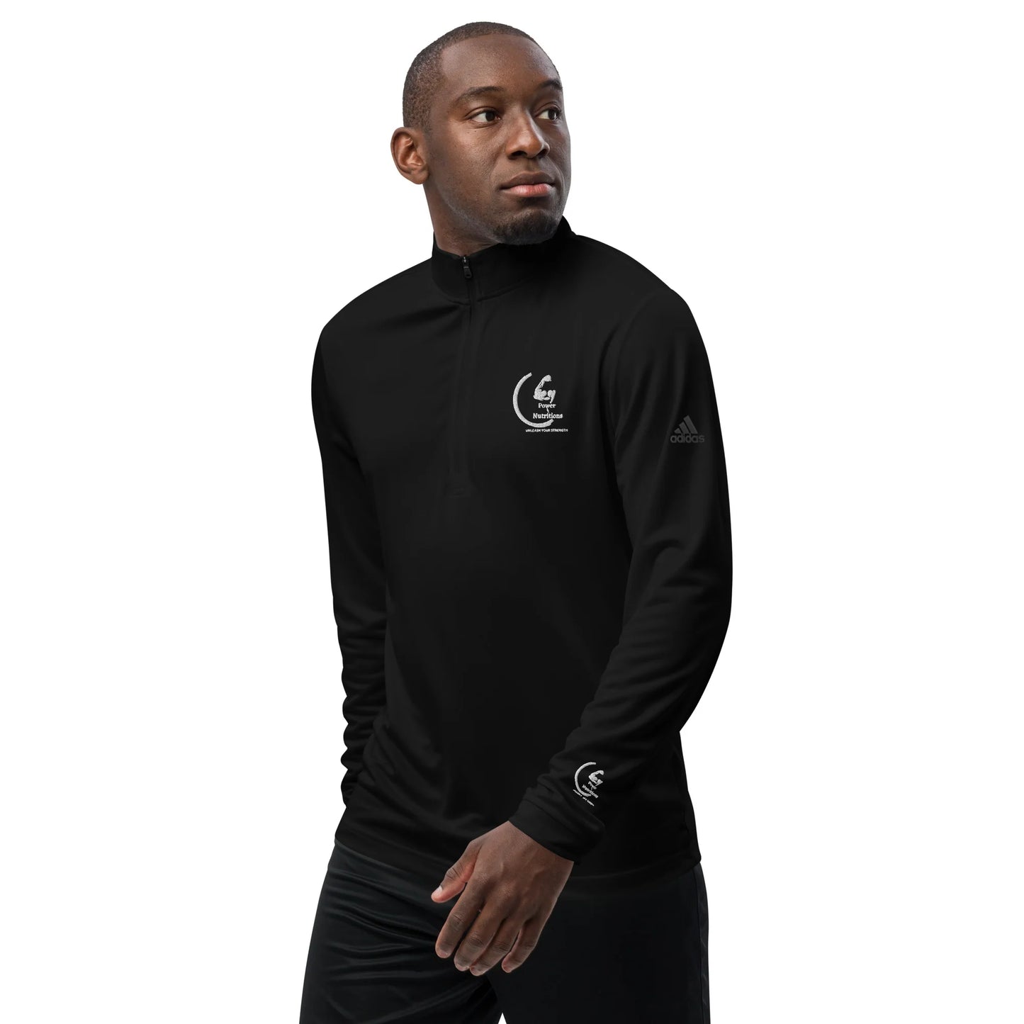 Power Nutritions adidas Quarter Zip Pullover