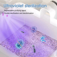 HEYBO Self Cleaning Cat Litter Box 80L Automatic Cat Litter Box with Large Capacity