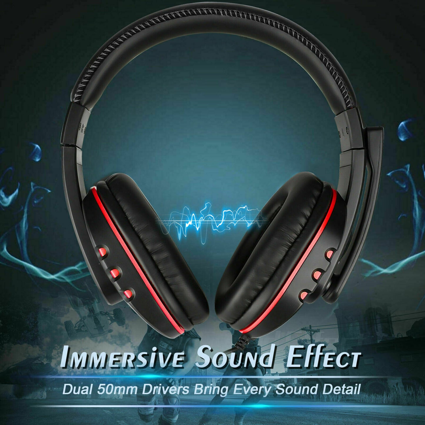 Headphones Pro Gamer Headset For PS4 PlayStation 4 PC Computer