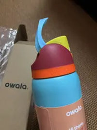 Owala Cup Vacuum Flasks & Thermoses Water Bottle Drinkware Thermo Tumbler Stainless Steel Thermal Mug Original Cold Hot Coffee