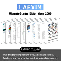 Mega 2560 Project the Most Complete Ultimate Starter Kit with Tutorial for Arduino Mega2560 R3