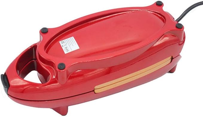 Candora Red Copper 5 Minute Chef Electric Frying Pan Smokeless Nonstick Pan Steak