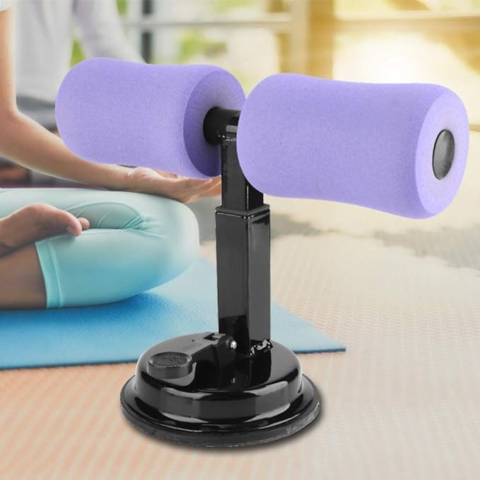 VGEBY Sit Up Bar, Body-Building Sit-up Equipment Machine Sit-up Trainer Machine Gym for Abdominal Leg Exercise