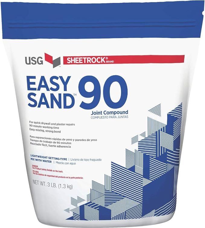 Sheetrock Lightweight Joint Compound- 90 4 Lb Sand 85 - 130 Min