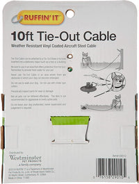 Westminster Pet 29010 Vinyl-Coated Dog Tie-Out Cable