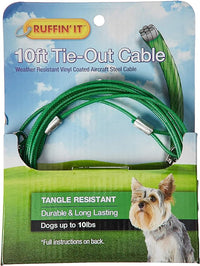 Westminster Pet 29010 Vinyl-Coated Dog Tie-Out Cable