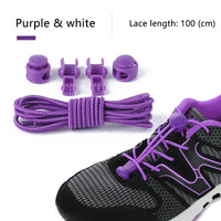 "Ultimate Convenience: Sporty Locking Elastic Shoelaces for All Ages Plus 22 Vibrant Colors!"